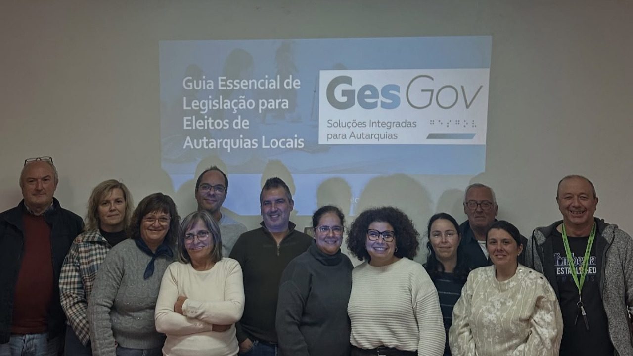 Ação de Formação com a entidade parceira GesGov